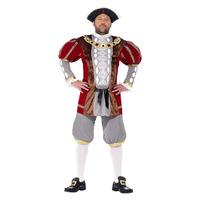 Henry VIII Deluxe Costume Mens