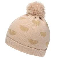 Heatons Heart Knit Hat Child Girls