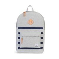 Herschel Heritage Backpack light grey crosshatch stripe
