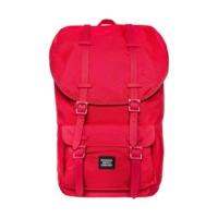 herschel little america backpack redred ballisticred rubber