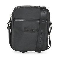 hexagona dufi mens pouch in black