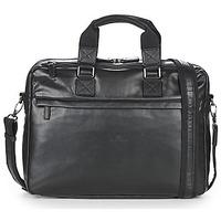 hexagona portedoc vilo mens briefcase in black