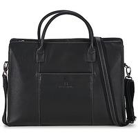 hexagona pretty sacoche womens briefcase in black