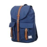 Herschel Dawson Laptop Backpack navy/tan synthetic leather (10233)