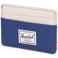 Herschel Charlie Wallet Blue White men\'s Coin purse in blue