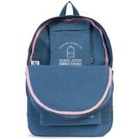 Herschel Cotton Casuals Daypack Bag Navy men\'s Backpack in blue