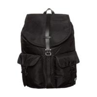 Herschel Dawson Laptop Backpack black/black dyed veggie tan leather (10233)