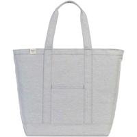 herschel bamfield mid volume tote bag grey mens shopper bag in grey