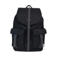 herschel dawson laptop backpack blackcharcoal debossed rubber 10233