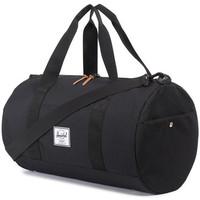 herschel sutton duffle bag black mens travel bag in black