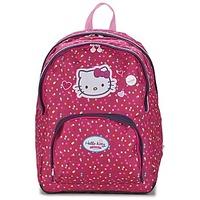 Hello Kitty HELLO KITTY SAC A DOS 2 COMPARTIMENTS girls\'s Children\'s Backpack in pink