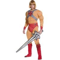 He Man Prince Adam Fancy Dress Costume Medium 38-40 Chest 34804m