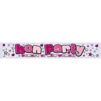 Hen Night Holographic Wall Banner