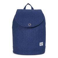 herschel supply co backpacks reid womens cotton canvas blue