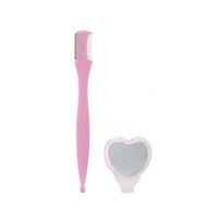 Heart-Shaped Eyebrow Razor