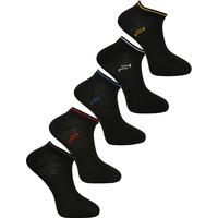 hemus 5 pack trainer socks in yellow ocean red ivory purple tokyo laun ...