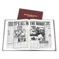 Hearts Football Newspaper Book