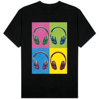 headphones pop art