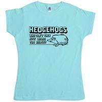 Hedgehogs Womens T Shirt