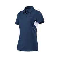 head club technical girls polo shirt navy s