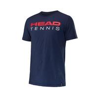 Head Transition Pier Mens Tennis T-Shirt - Navy, S