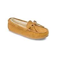 heavenly soles suede moccasin slippers