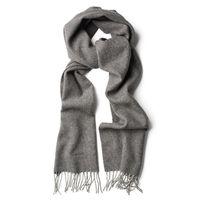 Herringbone Scarf - Charcoal Melange