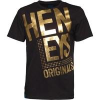 Henleys Mens Bogle T-Shirt Black