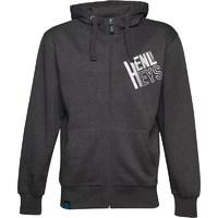 henleys mens natty hoody heather charcoal