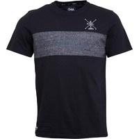 Henleys Mens District T-Shirt Black