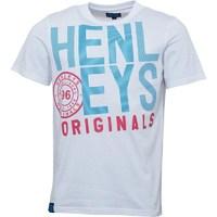 Henleys Mens Centaur T-Shirt White