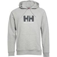 Helly Hansen Mens HH Logo Hoody Grey Melange