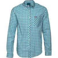 Henleys Mens Long Sleeve Checked Shirt Blue/Green Check