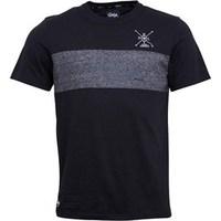 Henleys Mens District T-Shirt Black