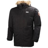 helly hansen coastline parka mens parka in black