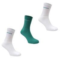 HEAD Crew 3 Pack Sports Socks Mens