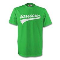 henrik larsson celtic signature tee green