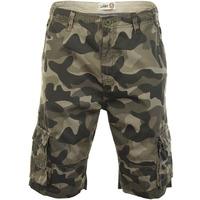 Hetton Camouflage Cargo Shorts - Dissident