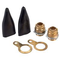 Hellermann Tyton BW20S 20mm Small Brass Cable Gland Kit