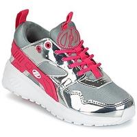 heelys force girlss childrens roller shoes in silver