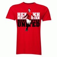 Henrikh Mkhitaryan Man Utd Player T-Shirt (Red) - Kids