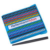 Hellermann Tyton MHG2-5CASS Helagrip Cable and Wire Marker Cassett...