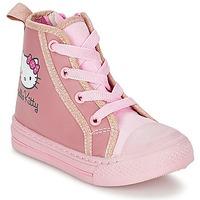 Hello Kitty TANSIOUR girls\'s Children\'s Shoes (High-top Trainers) in pink