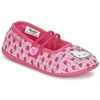 hello kitty roia girlss childrens slippers in pink