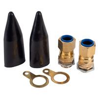 Hellermann Tyton CW20S 20mm Small Ind Brass Cable Gland Kit
