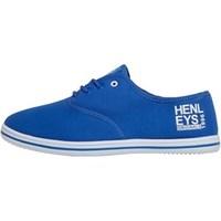 Henleys Mens Stash Plimsolls Royal