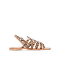 herisson leather toe post sandals