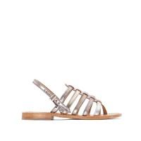 herisson leather toe post sandals