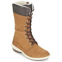 helly hansen loulise womens snow boots in brown