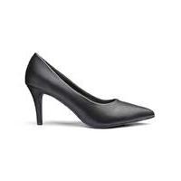Heavenly Soles Court Shoes EEE Fit